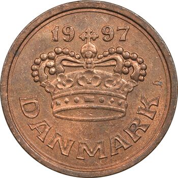 سکه 25 اوره 1997 مارگرته دوم - AU50 - دانمارک