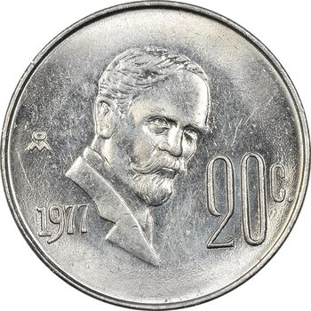 سکه 20 سنتاوو 1977 ایالات متحده - MS61 - مکزیک