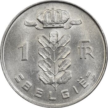 سکه 1 فرانک 1970 بودئون یکم (نوشته هلندی) - MS61 - بلژیک