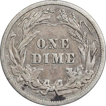 سکه 1 دایم 1909 باربر - EF40 - آمریکا