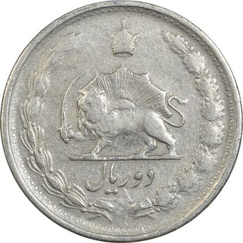 سکه 2 ریال 1340 - VF30 - محمد رضا شاه