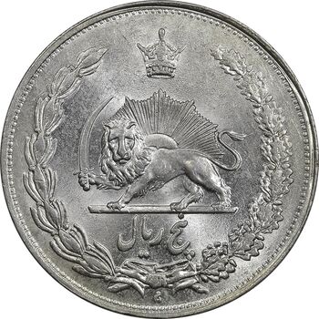 سکه 5 ریال 1311 - MS63 - رضا شاه