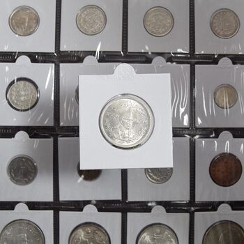 سکه 2000 دینار 1306L تصویری - MS63 - رضا شاه