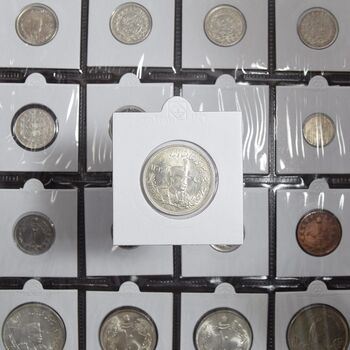 سکه 2000 دینار 1308 تصویری - MS62 - رضا شاه