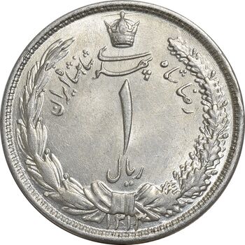 سکه 1 ریال 1313 - MS63 - رضا شاه