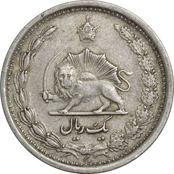 سکه 1 ریال 1313 - EF40 - رضا شاه