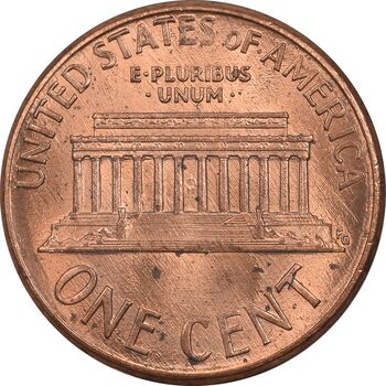 سکه 1 سنت 1989 لینکلن - MS64 - آمریکا
