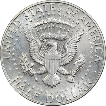 سکه نیم دلار 1967 کندی - MS61 - آمریکا