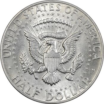 سکه نیم دلار 1965 کندی - AU58 - آمریکا