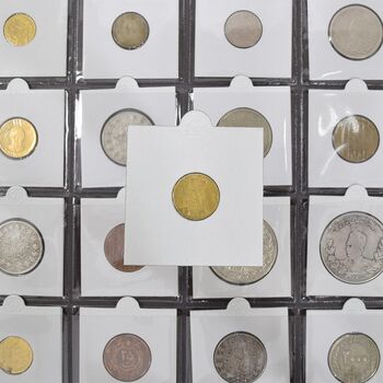 سکه طلا 5000 دینار 1305 تصویری - MS61 - ناصرالدین شاه