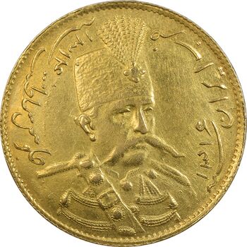 سکه طلا 1 تومان 1316 تصویری - MS61 - مظفرالدین شاه