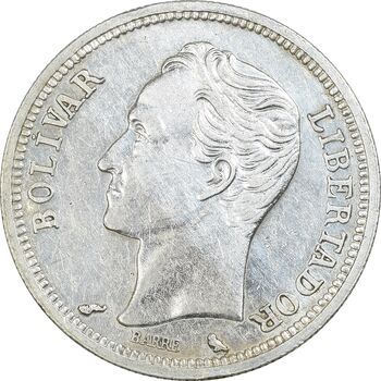 سکه 1 بولیوار 1960 - AU50 - ونزوئلا