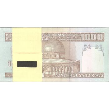 بسته اسکناس 1000 ریال (نمازی - نوربخش) - UNC - جمهوری اسلامی
