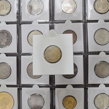 سکه 50 دینار 1315 برنز - EF45 - رضا شاه