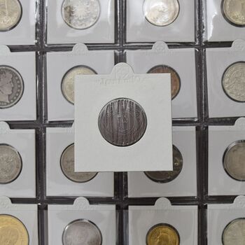 سکه 25 دینار 1314 مس - EF40 - رضا شاه