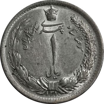 سکه 1 ریال 1310 - MS62 - رضا شاه