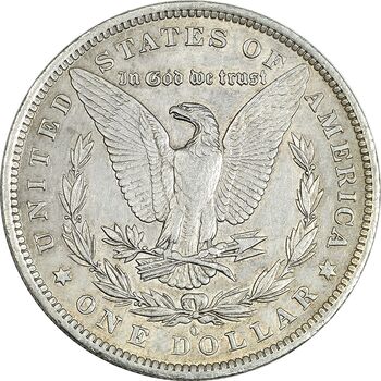 سکه یک دلار 1883O مورگان - AU55 - آمریکا