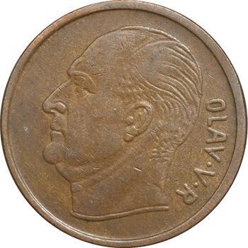 سکه 5 اوره 1967 اولاف پنجم - EF40 - نروژ
