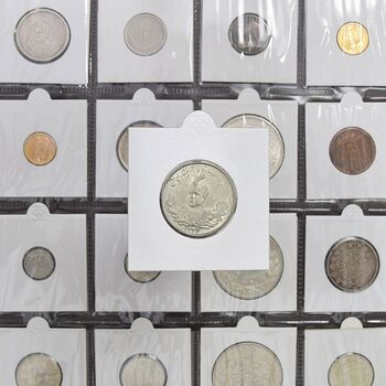 سکه 2000 دینار 1333 تصویری - MS61 - احمد شاه