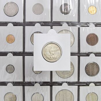 سکه 2000 دینار 1306 تصویری - ضرب لنینگراد - MS62 - رضا شاه