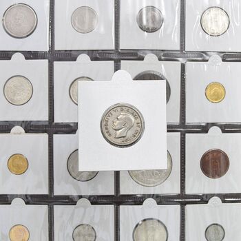 سکه 10 سنت 1940 جرج ششم - EF45 - کانادا