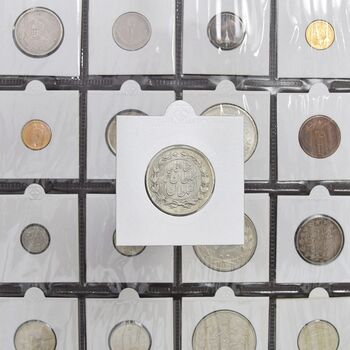سکه 1000 دینار 1327 خطی - MS60 - احمد شاه
