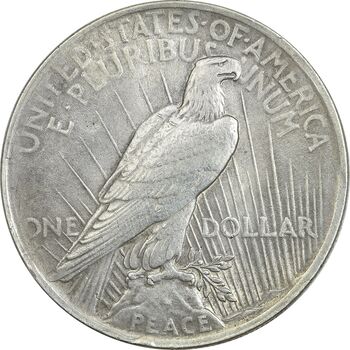 سکه یک دلار 1923 صلح - MS61 - آمریکا