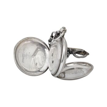 ساعت جیبی نقره برند argent