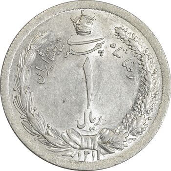 سکه 1 ریال 1311 - MS63 - رضا شاه