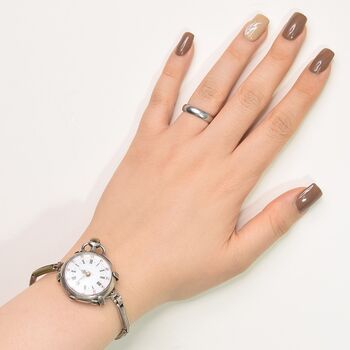 ساعت مچی نقره برند waltham
