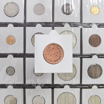 سکه 50 دینار 1296 - EF45 - ناصرالدین شاه