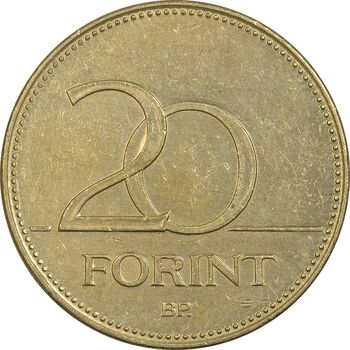 سکه 20 فورینت 1995 جمهوری - EF45 - مجارستان