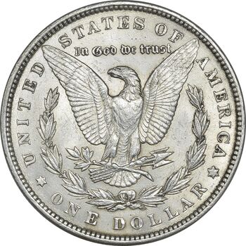 سکه یک دلار 1885 مورگان - MS62 - آمریکا