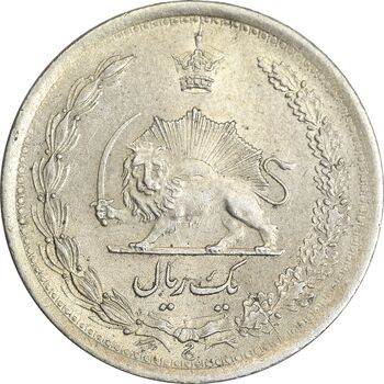 سکه 1 ریال 1310 - AU58 - رضا شاه