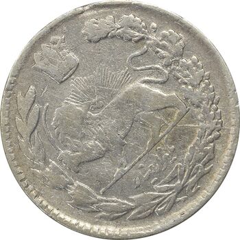 سکه 1000 دینار 1342 تصویری - ارور چرخش 45 درجه - VF35 - احمد شاه