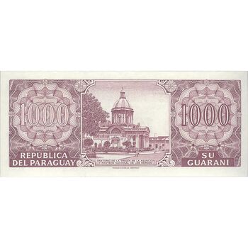 اسکناس 1000 گوارانی 2002 جمهوری - تک - UNC63 - پاراگوئه