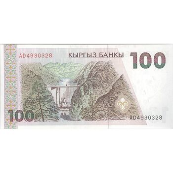 اسکناس 100 سوم 1994 جمهوری - تک - UNC64 - قرقیزستان