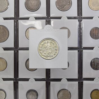 سکه 2 قران 1322 (با کنگره) - MS62 - مظفرالدین شاه