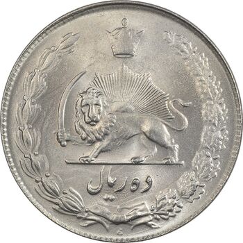 سکه 10 ریال 1336 - MS64 - محمد رضا شاه