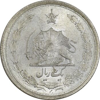 سکه 1 ریال 1313 - MS65 - رضا شاه