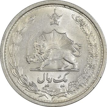 سکه 1 ریال 1313 - MS63 - رضا شاه