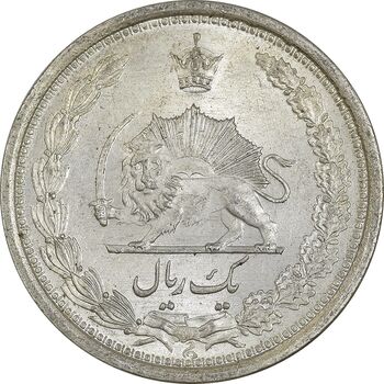 سکه 1 ریال 1313 - MS63 - رضا شاه