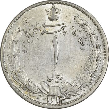 سکه 1 ریال 1313 - MS61 - رضا شاه