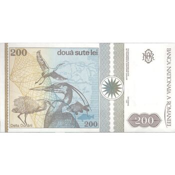اسکناس 200 لئو 1992 جمهوری - تک - UNC63 - رومانی