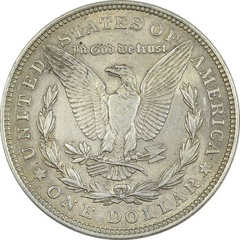 سکه یک دلار 1921 مورگان - AU55 - آمریکا