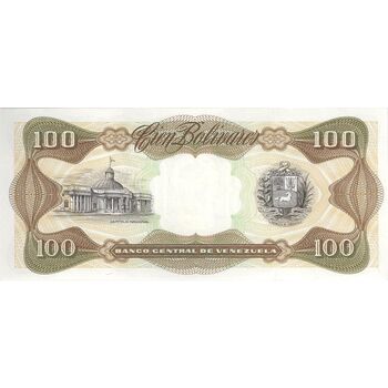 اسکناس 100 بولیوار 1998 جمهوری چهارم - تک - UNC64 - ونزوئلا