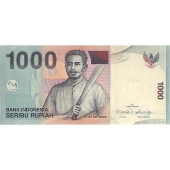 اسکناس 1000 روپیه 2011 جمهوری - تک - UNC64 - اندونزی