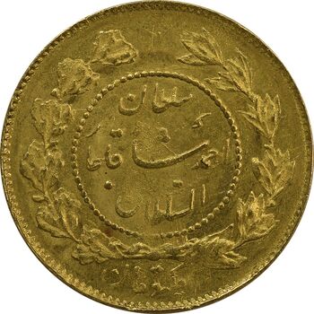 سکه طلا 1 تومان تصویری 1340 - AU58 - احمد شاه