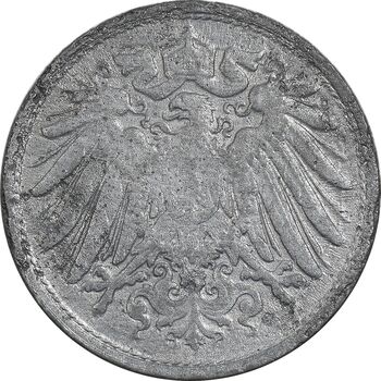 سکه 10 فینیگ 1921 ویلهلم دوم - EF40 - آلمان