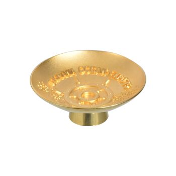کاسه دکوری برنز با روکش آب طلا 24 عیار (با جعبه) - ساخت ژاپن - 051329
